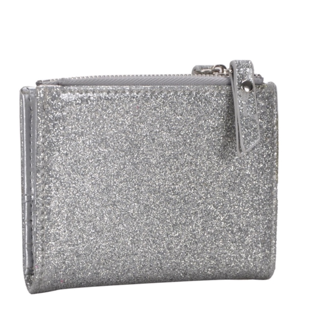 Patent Glitter Bi Fold Wallet - Picture 4 of 6